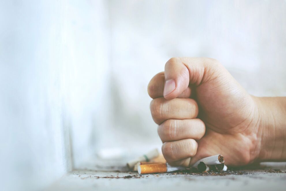 kaip priversti save mesti rūkyti